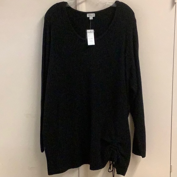 Avenue Sweaters - Donate Do ateAvenue Black Sz26-28 long sweater